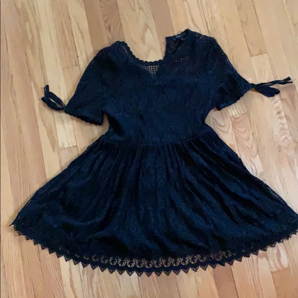 Black Romeo + Juliet Couture dress/shirt